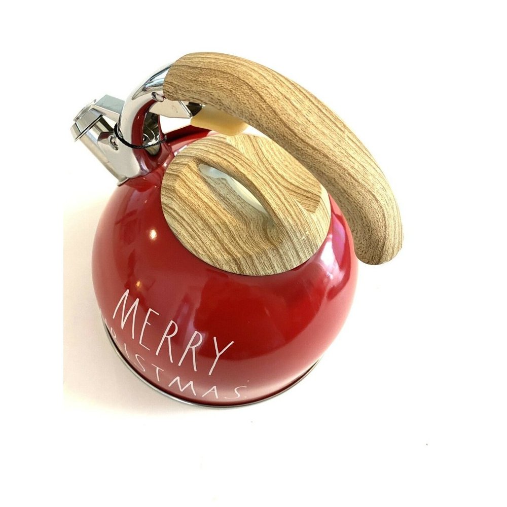 New Rae Dunn by Magenta 2020 Red Tea Kettle - Picture 4 of 10